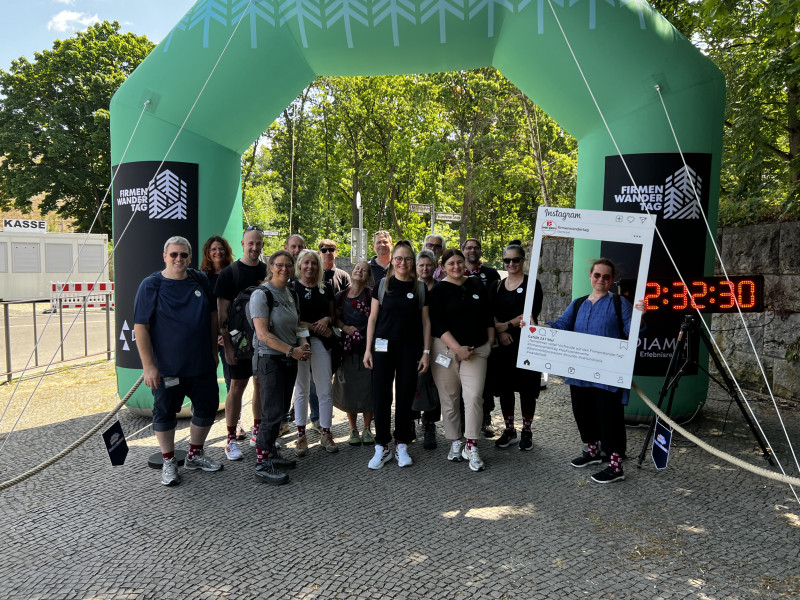 Firmenwandertag