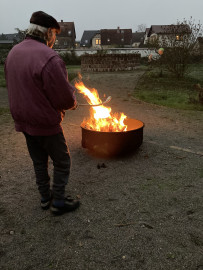 News_Martinsfeuer-Stockbrot und Lagerfeuer