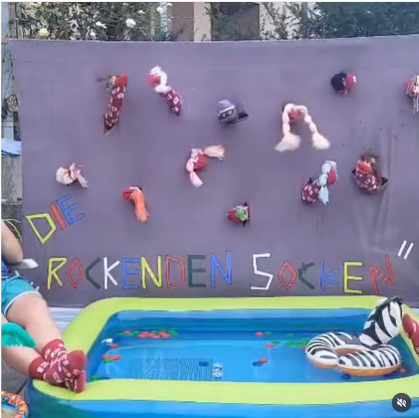 Sandersdorf WIR rocken den Alltag auf Socken