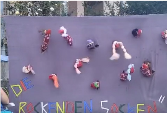 Sandersdorf WIR rocken den Alltag auf Socken