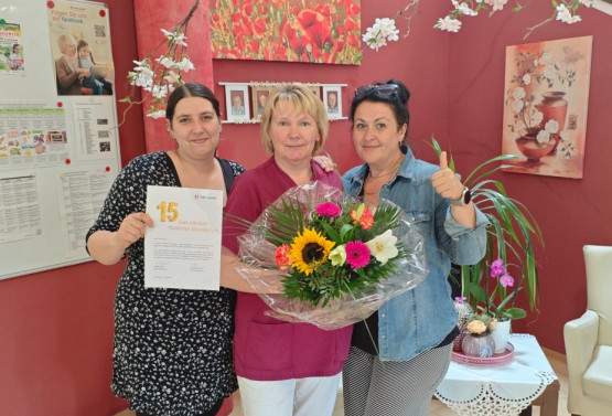 Dienstjubiläum Ines